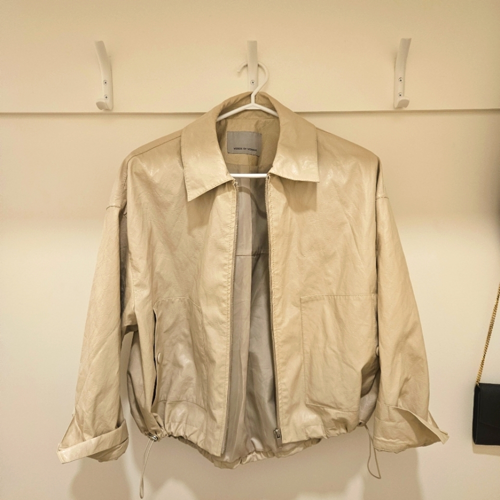 Vintage faux leather jacket